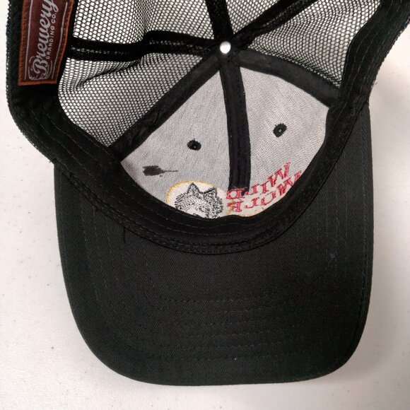Wild Wolf Brewing Company Cap Hat Black Mesh Canvas Craft Beer Virginia Brewery - Picture 12 of 15